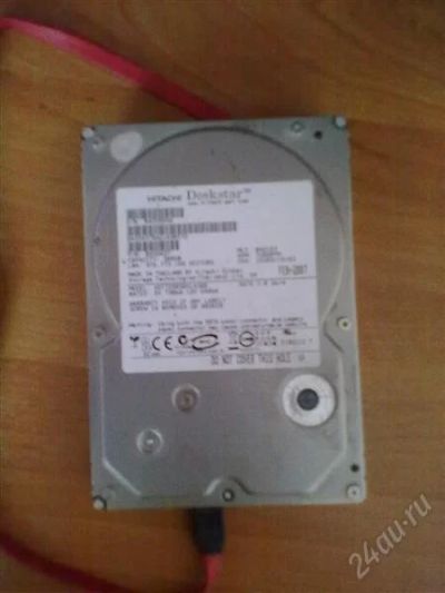 Лот: 1134656. Фото: 1. Hitachi deskstar 500 gb. Жёсткие диски (HDD)