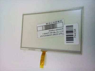 Лот: 12309683. Фото: 1. Тачскрин ( Touch screen ) резистивный... Дисплеи, дисплейные модули, тачскрины