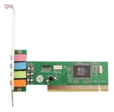 Лот: 25019672. Фото: 1. Звуковая карта PCI 8738 (C-Media... Звуковые карты