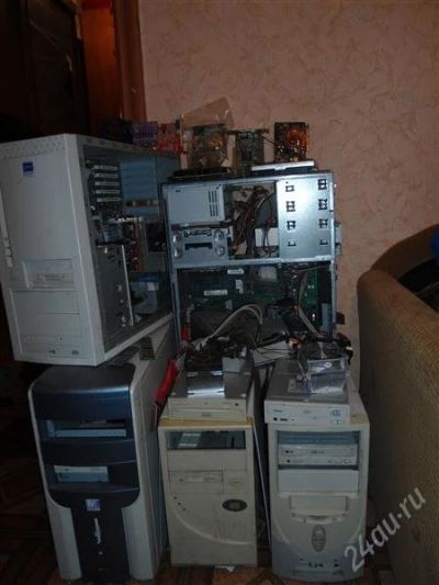 Лот: 2115809. Фото: 1. Продам компы на запчасти. Приводы CD, DVD, BR, FDD