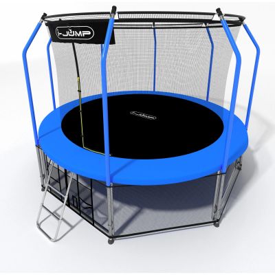 Лот: 15769783. Фото: 1. Батут i-Jump Elegant 14ft blue. Детские спортивные комплексы, батуты