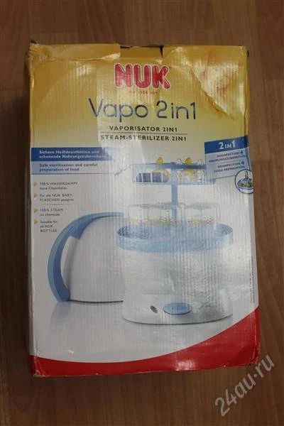 Лот: 1315550. Фото: 1. стерилизатор-пароварка "nuk vapo... Всё для кормления