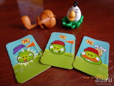 Лот: 8214910. Фото: 1. Игрушки из киндера. Серия Angry... Игрушки