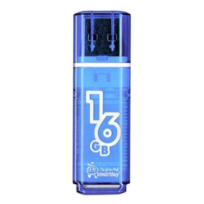 Лот: 7652176. Фото: 1. USB Флешка на 16GB SmartBuy Glossy... USB-флеш карты