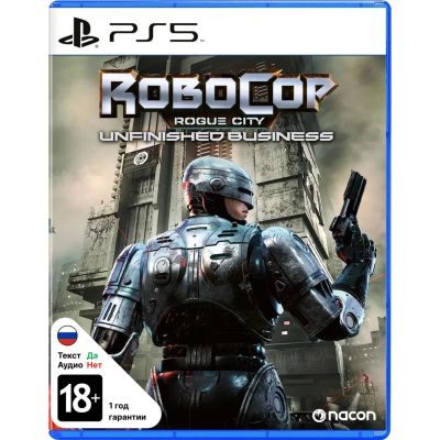 Лот: 25666291. Фото: 1. Игра для PS5 Nacon RoboCop: Rogue... Игры для консолей
