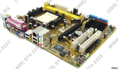 Лот: 7099352. Фото: 1. Материнская плата Asus M2N-MX... Материнские платы