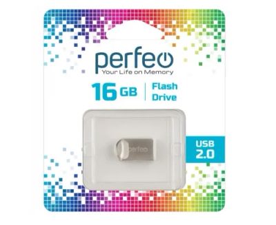 Лот: 18800010. Фото: 1. Perfeo USB 16GB M09 Metal Series. USB-флеш карты