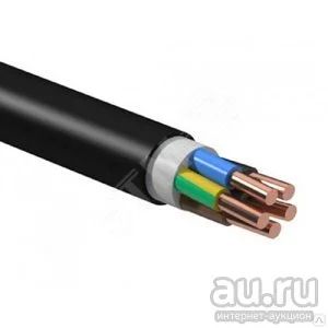 Лот: 18236650. Фото: 1. Кабель силовой ППГнг(A)-HF 5х10ок... Провода, кабели