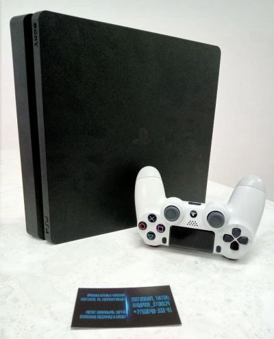 Лот: 18945140. Фото: 1. Sony Playstation 4 Slim 1tb 1000gb... Игровые приставки, консоли
