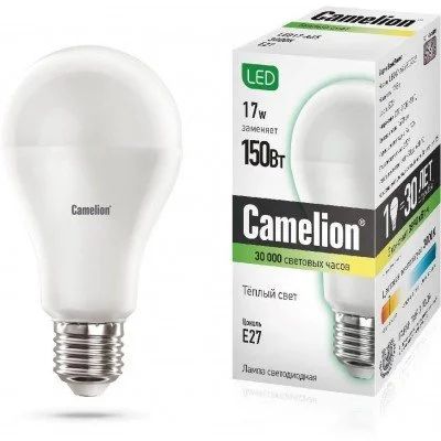 Лот: 10846082. Фото: 1. Лампа светодиодная Camelion LED17-A65... Другое освещение