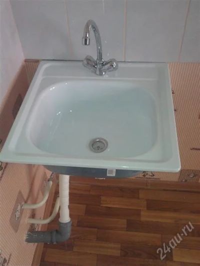Лот: 1216803. Фото: 1. Раковина стальная новая. Раковины, умывальники