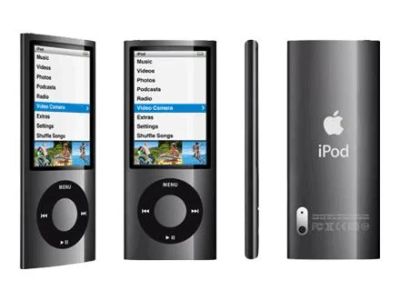 Лот: 4979362. Фото: 1. Apple Ipod nano 5 16Gb Black. Плееры