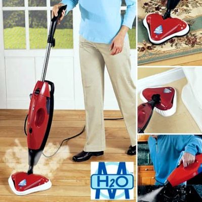Лот: 4623933. Фото: 1. Паровая швабра H2O Steam Mop Ultra. Другое (бытовая техника)