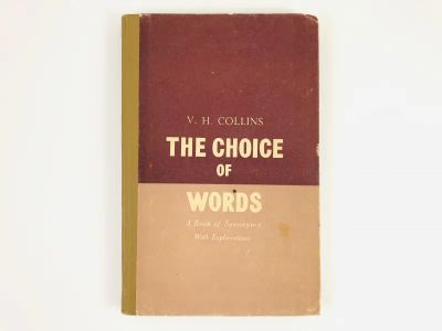 Лот: 23292088. Фото: 1. The Choice of Words. A Book of... Другое (учебники и методическая литература)