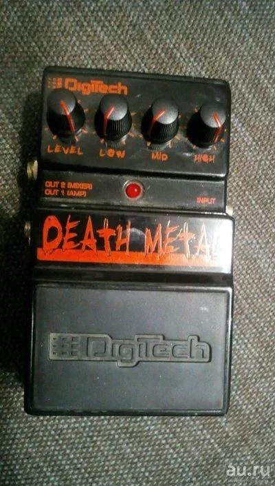 Лот: 13602220. Фото: 1. Digitech Death Metal. Гитарные эффекты и комбоусилители