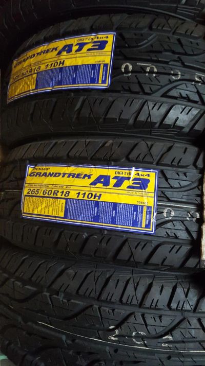 Лот: 7431741. Фото: 1. Шины Dunlop Grandtrek AT3 265... Шины