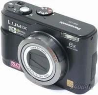 Лот: 6483658. Фото: 1. Фотоаппарат Panasonic + флешка... Цифровые компактные
