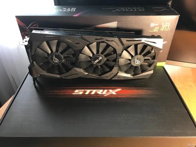 Лот: 13443396. Фото: 1. Asus strix gtx 1060 6 gb. Видеокарты