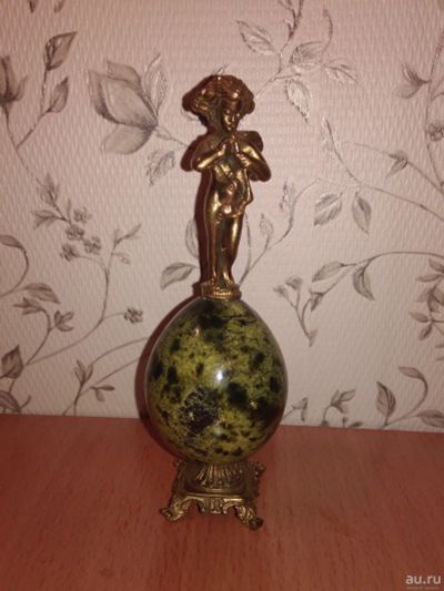 Лот: 13059433. Фото: 1. Статуэтка камень, бронза. Предметы интерьера и быта