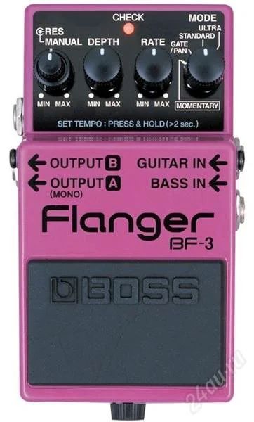 Лот: 1454845. Фото: 1. BOSS BF-3 Flanger. Гитарные эффекты и комбоусилители