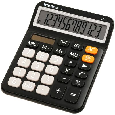Лот: 25010879. Фото: 1. Калькулятор ELEVEN CDC-110-BK... Калькуляторы