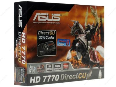 Лот: 6450127. Фото: 1. Видеокарта Asus AMD Radeon HD7770... Видеокарты
