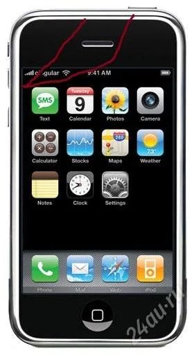 Лот: 1814239. Фото: 1. iphone2g_8gb + лютые колонки Altec... Смартфоны