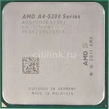 Лот: 11576306. Фото: 1. Процессор CPU AMD A4-5300 ( AD5300O... Процессоры