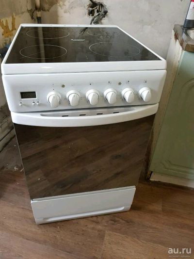 Лот: 12087293. Фото: 1. Электроплита hotpoint ariston. Плиты, духовые шкафы, варочные поверхности