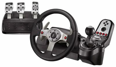 Лот: 18629261. Фото: 1. Руль с педалями Logitech G25. Рули, джойстики