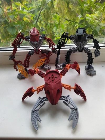 Лот: 16507055. Фото: 1. Bionicle бионикл: разом 3 набора... Конструкторы