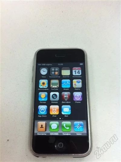 Лот: 2289256. Фото: 1. iphone 2g оригинал. Смартфоны