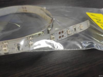Лот: 18477300. Фото: 1. Отрезок светодиодной ленты 3528... Светодиоды