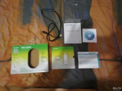 Лот: 10093792. Фото: 1. Беспроводной USB адаптер TP-link. WiFi, Bluetooth адаптеры