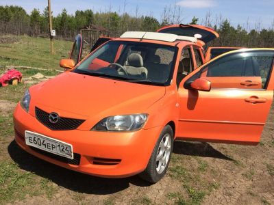 Лот: 7689311. Фото: 1. Mazda Demio 2003 С огромным люком... Автомобили