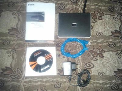 Лот: 1246669. Фото: 1. Wi-Fi роутер D-Link. Маршрутизаторы (роутеры)