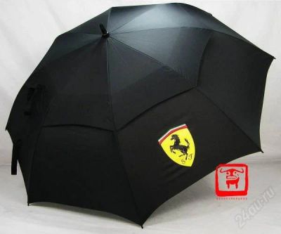 Лот: 1826280. Фото: 1. Зонт Ferrari, трость. Зонты