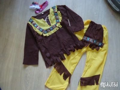 Лот: 8600225. Фото: 1. Карнавал.новый индеец. Костюмы, пиджаки, комбинезоны