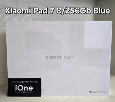 Лот: 25510548. Фото: 1. Xiaomi Pad 7 8/256Gb Blue (Новый... Планшеты