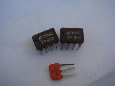Лот: 4027294. Фото: 1. Оптопаты транзисторные двухканальные... Микросхемы