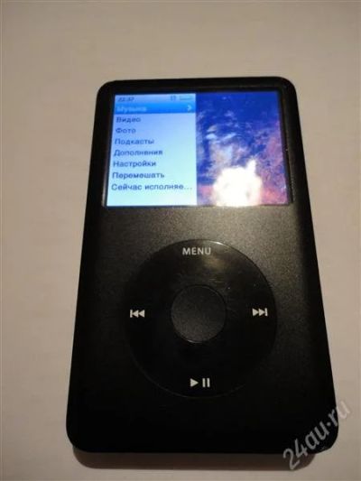 Лот: 1451032. Фото: 1. IPod Classic Black 160Gb. Плееры
