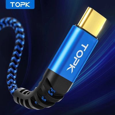 Лот: 16234876. Фото: 1. Кабель Micro usb TOPK, QC 3.0... Дата-кабели, переходники