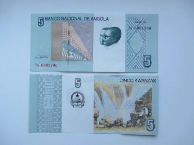 Лот: 9877416. Фото: 1. Ангола 5 кванз 2012 без обращения... Африка