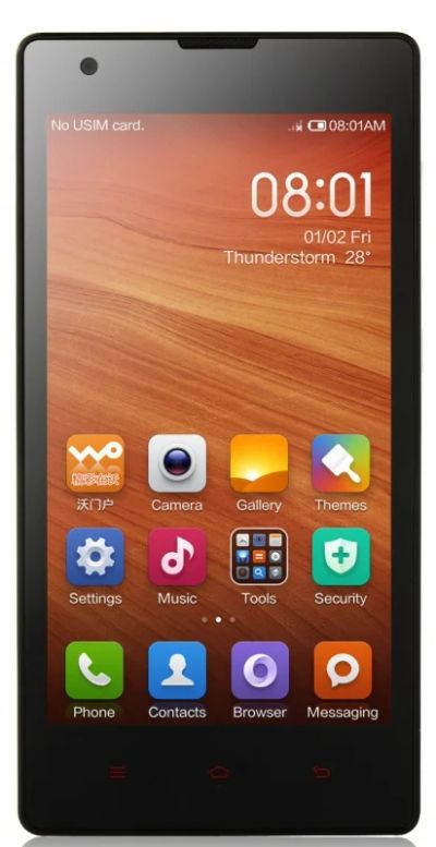 Лот: 7887647. Фото: 1. Xiaomi Redmi 1S (Hongmi 1S, Red... Кнопочные мобильные телефоны