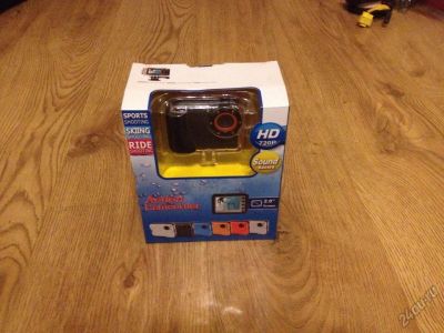Лот: 5715286. Фото: 1. Action camera HD720P (мото-велоспорт... Видеокамеры