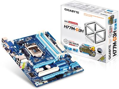 Лот: 10815933. Фото: 1. Комплект Gigabyte GA-H77M-D3H... Комплекты запчастей