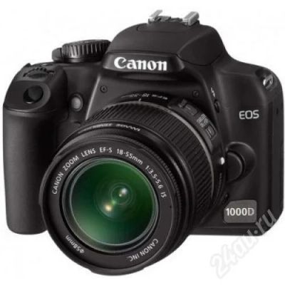 Лот: 329668. Фото: 1. Canon EOS 1000D kit 18-55 mm IS. Цифровые зеркальные