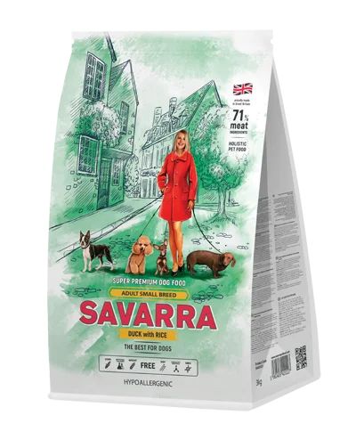Лот: 15830517. Фото: 1. Savarra Adult Dog Small Breed... Корма