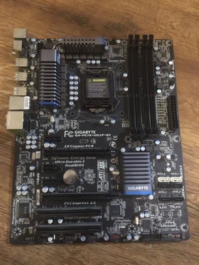 Лот: 11773116. Фото: 1. Материнская плата Gigabyte GA-P67A-UD3P-B3. Материнские платы