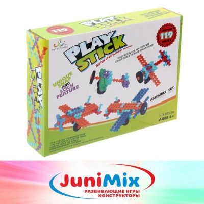 Лот: 11718701. Фото: 1. Конструктор PlayStick Игровые... Конструкторы